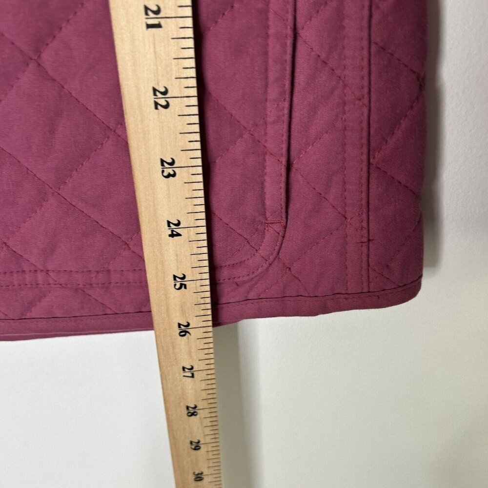 Duluth Trading Co Pink Quilted Jacket‎ Womens Size Small Insulated - Picture 6 of 8
